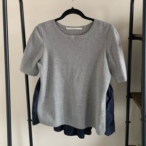 giordano ladies Mixed Ruffle Shirt